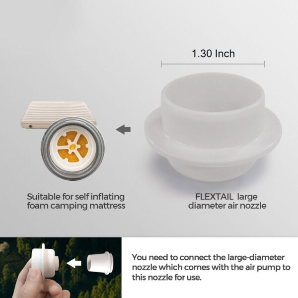 Adaptor for Foam Camping Mattress - Image 3