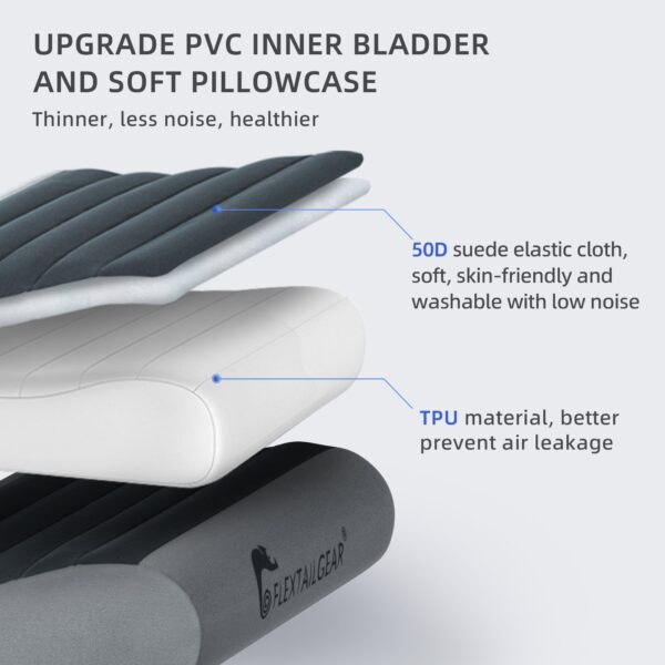 ZERO PILLOW - B Shape Inflatable Camping Air Pillow - Image 12