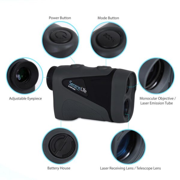 Golf Laser Range Finder Monocular With Pin-Seeking And Zoom Sight - Image 2