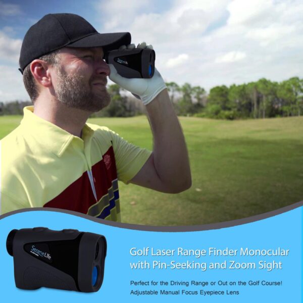 Golf Laser Range Finder Monocular With Pin-Seeking And Zoom Sight - Image 6