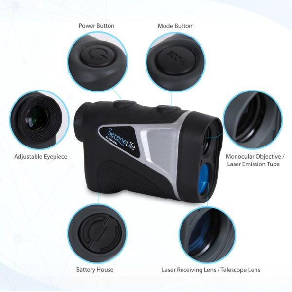 Golf Laser Range Finder Monocular With Pin-Seeking And Zoom Sight - Image 2