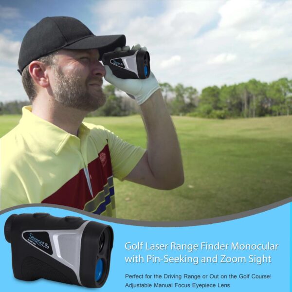 Golf Laser Range Finder Monocular With Pin-Seeking And Zoom Sight - Image 6