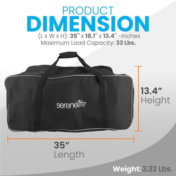 Portable Golf Trolley Bag - Heavy-Duty Extra Large Storage Bag - Image 2
