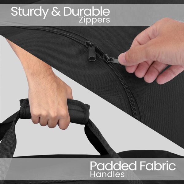 Portable Golf Trolley Bag - Heavy-Duty Extra Large Storage Bag - Image 5
