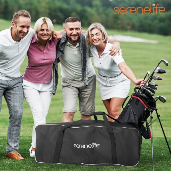 Portable Golf Trolley Bag - Heavy-Duty Extra Large Storage Bag - Image 6