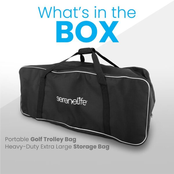 Portable Golf Trolley Bag - Heavy-Duty Extra Large Storage Bag - Image 7