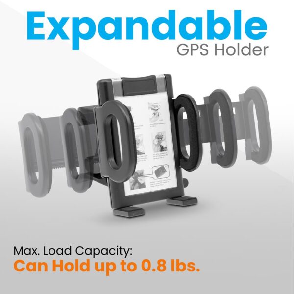 Golf Cart Universal Gps Holder - Fits Gps, Pda'S And Mobile Devices, Mounting Bracket For Trolley Tube - Image 3