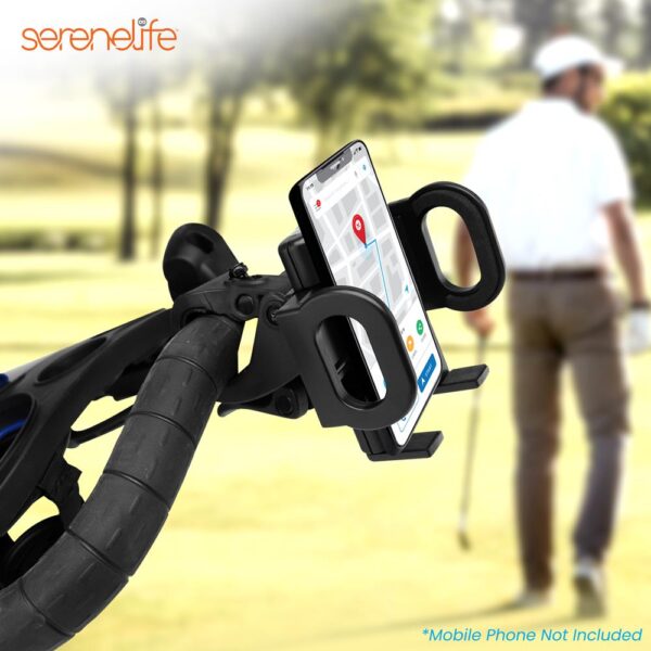 Golf Cart Universal Gps Holder - Fits Gps, Pda'S And Mobile Devices, Mounting Bracket For Trolley Tube - Image 6