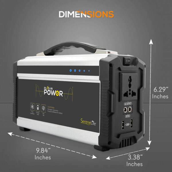 Portable Power Generator - Rechargeable Battery Pack Power Supply, Solar Panel Compatible (60,000Mah Capacity) - Image 3