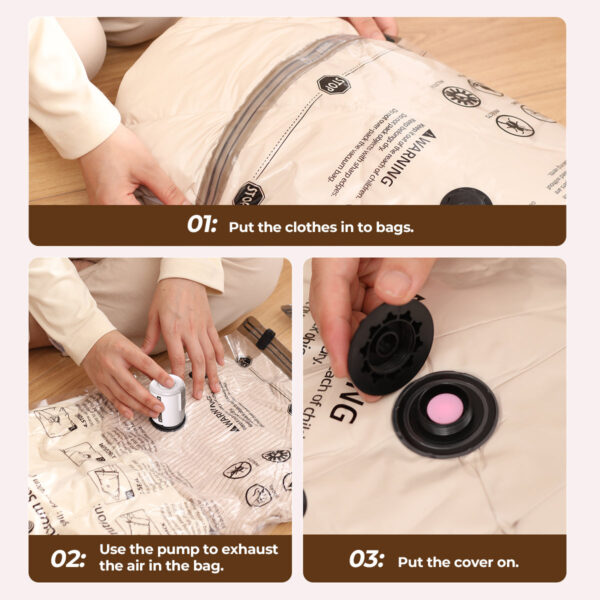 Vacuum Storage Bags (without pump) - Image 3