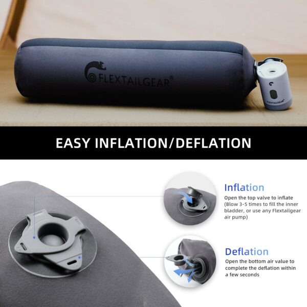 ZERO PILLOW - B Shape Inflatable Camping Air Pillow - Image 15
